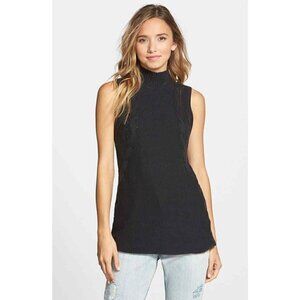 RVCA Women's Knit Down Low' Sleeveless Sweater Tunic Size S Black